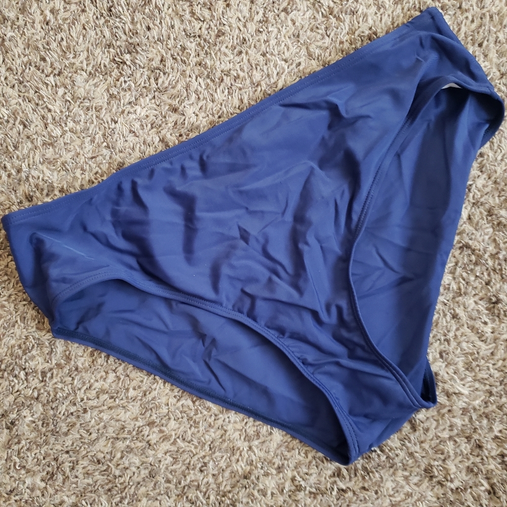 Navy blue bikini bottom